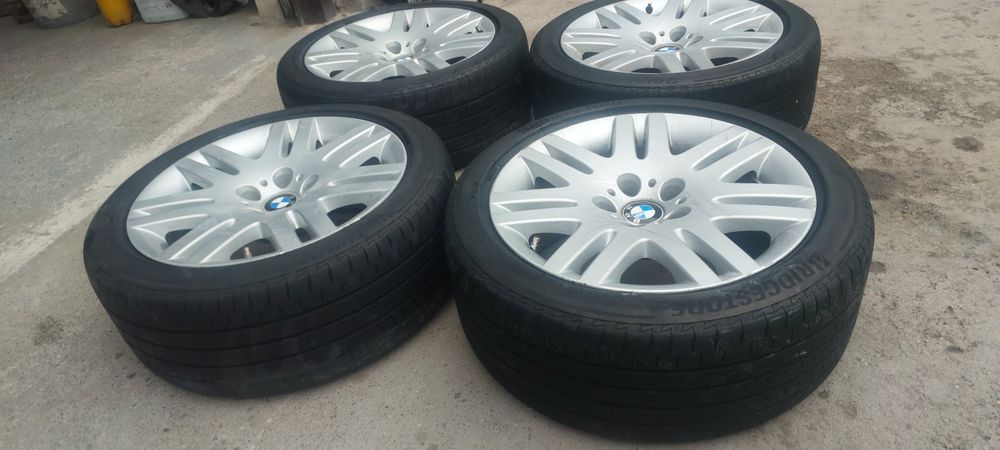 Диски с резиной р18 на BMW e34 e38 e65