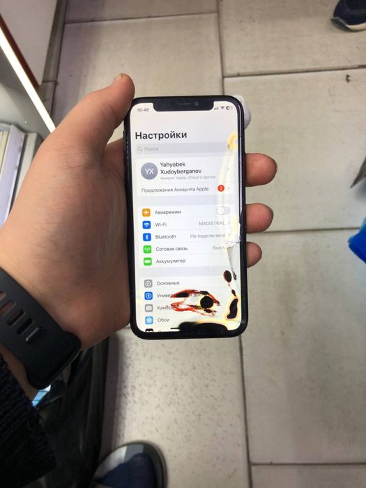 Apple iphone xs qora 256