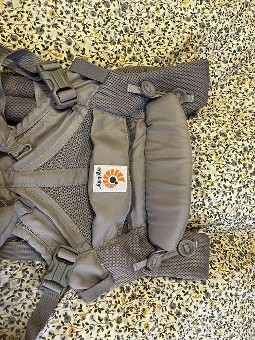 Ergobaby Ергономична раница за бебе Omni 360 Cool Air Pearl Grey