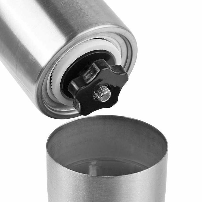 Мелничка за кафе и черен пипер - хром и керамика