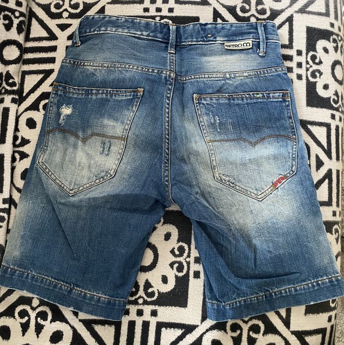 Мъжки къси дънкови панталони