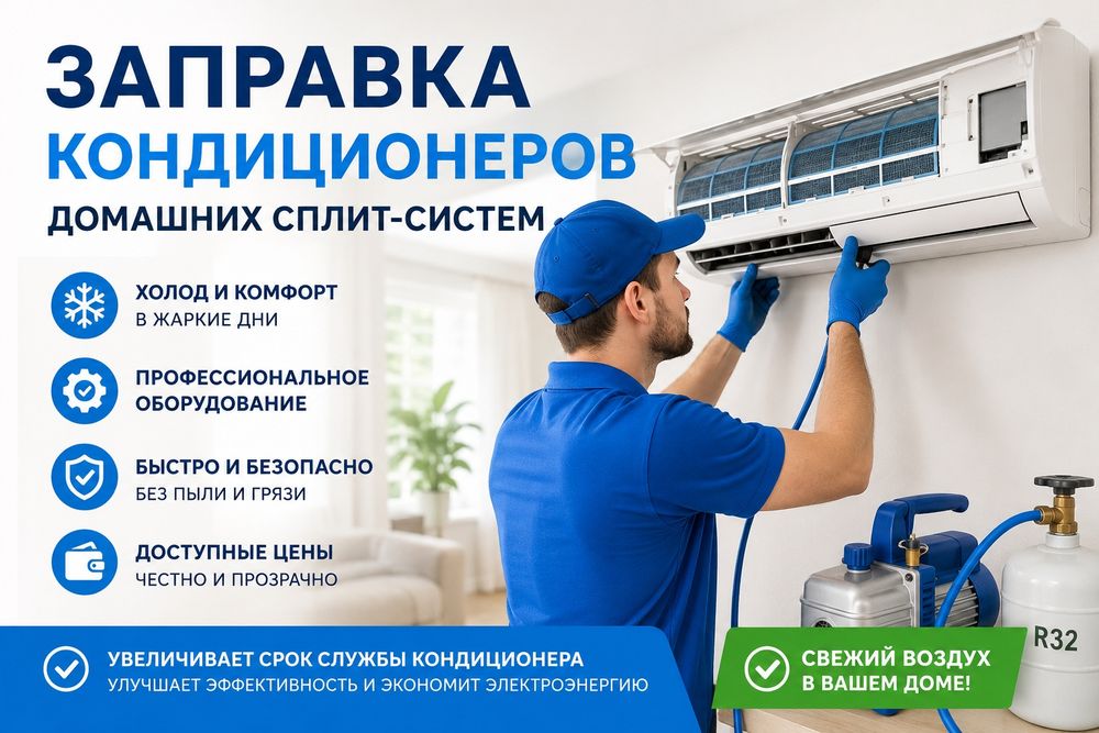 Заправка кондиционеров