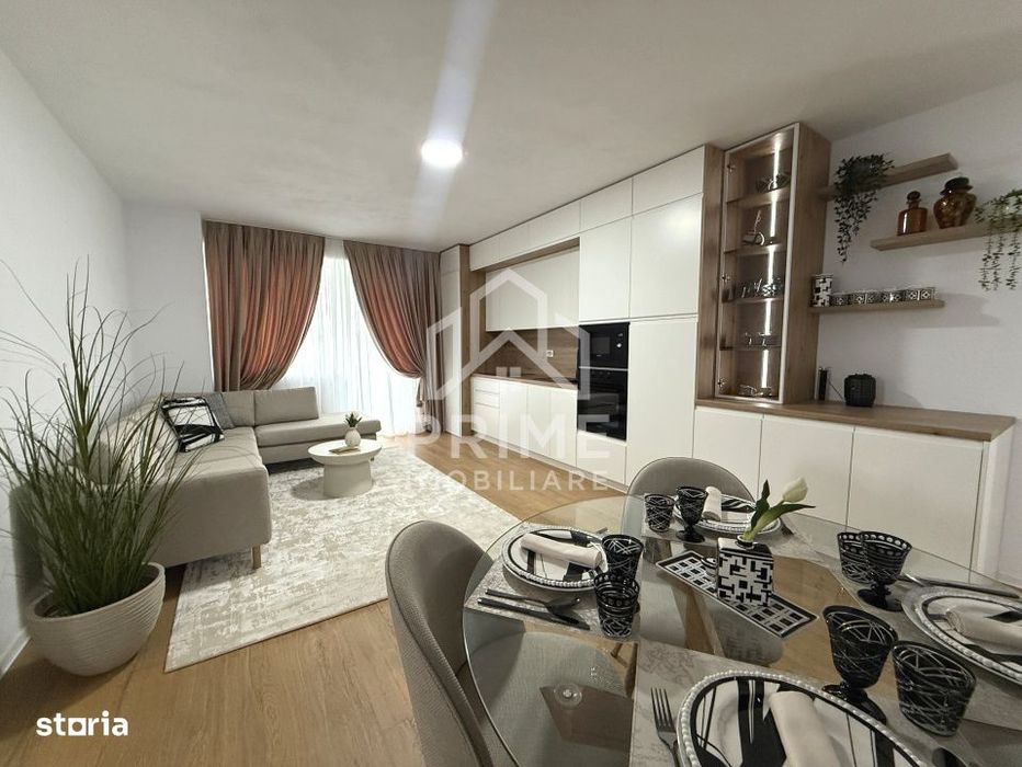 Apartament premium cu 3 camere de vanzare in zona AREX | 1 loc de parc — fotografia 1