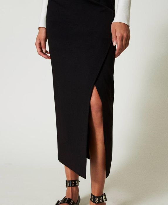 Черна дълга  пола Twinset, размер 46/L 48 L/XL,50 XL,нова с етикет!