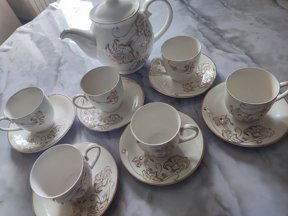 Чайный сервиз новый без коробки