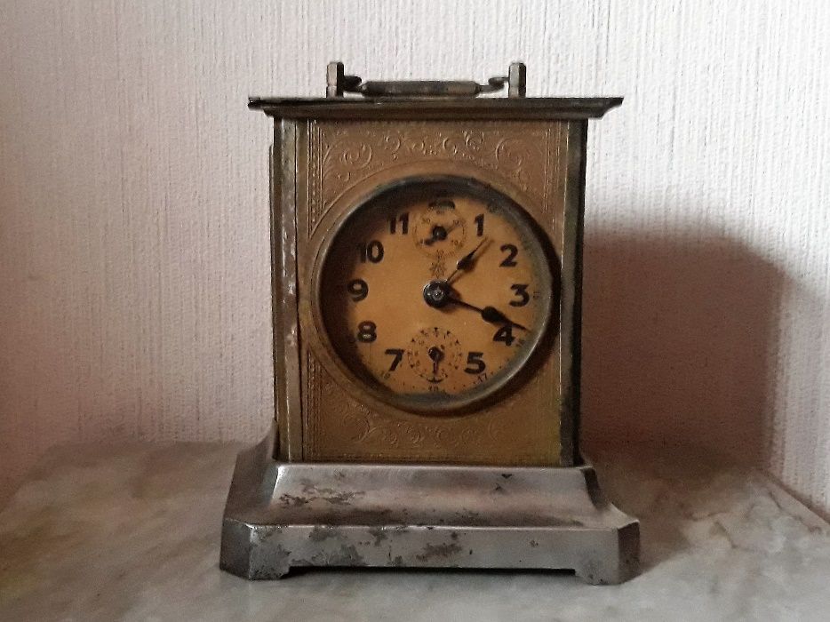 Стар настолен часовник JUNGHANS с латерна