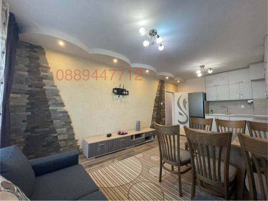 Дава се под наем Тристаен апартамент в Бургас, Меден рудник - зона В - 66 кв.м за 433.5 € - Снимка #1