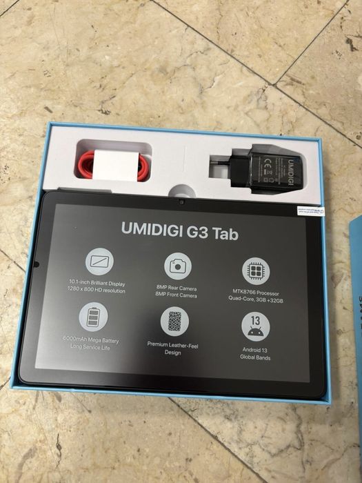 Tableta noua sigilata 2025 Umidigi g3 tab cu sim 10” 600ah face id