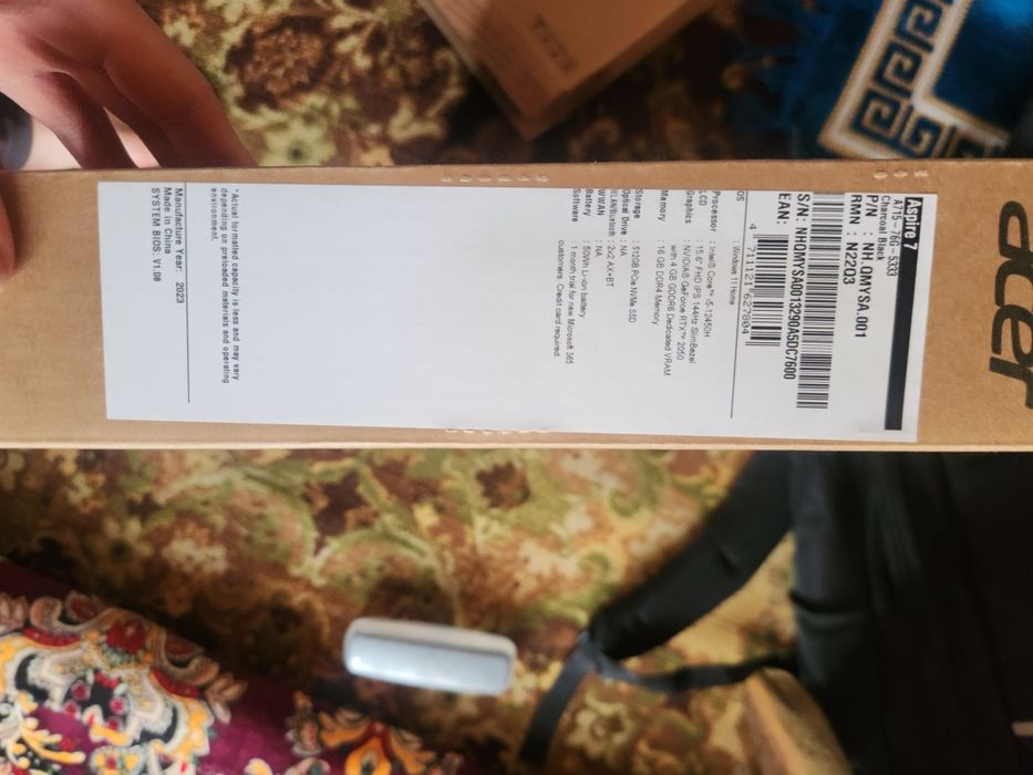 Acer Aspire 7 A715-76G