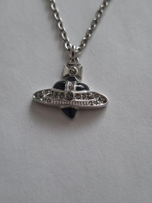 Vivene Westwood  Colier Diamant Negru