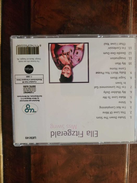 CD album Ella Fitzgerald Miss Swing