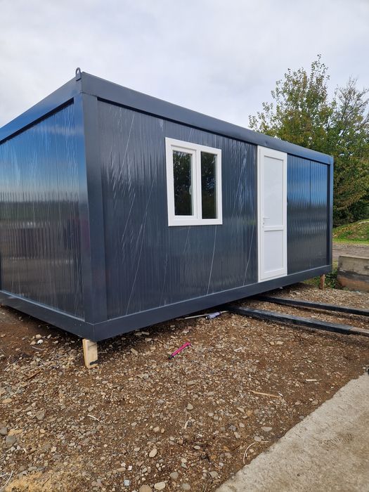 Producător Containere Modulare tip vitrină Birou locuit sanitare Pază