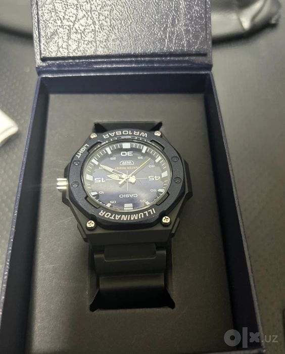 Casio erkaklar qo‘l soati — qora rang