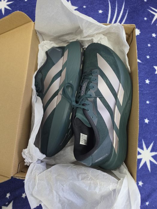 Pantofi alergare Adidas Adizero Evo SL,marime 45/29 cm,full Lightstrike Pro,242 grame/buc, ca noi!