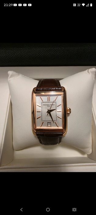 Frederique Constant Classics Carrée Automatic — full set