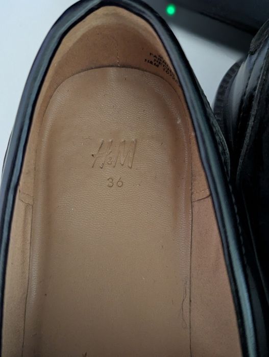 Кожени лоуфъри  h&m