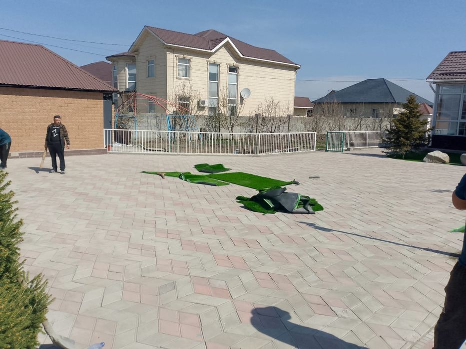 Берем объемы благоустройства.