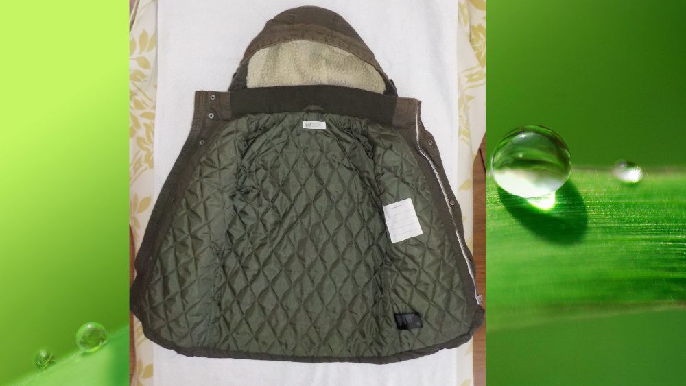 Зимно яке ПАРКА 6-7г. 122см.