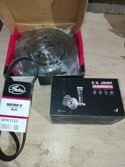 Нови спирачни дискове,каре ,пистов ремък.