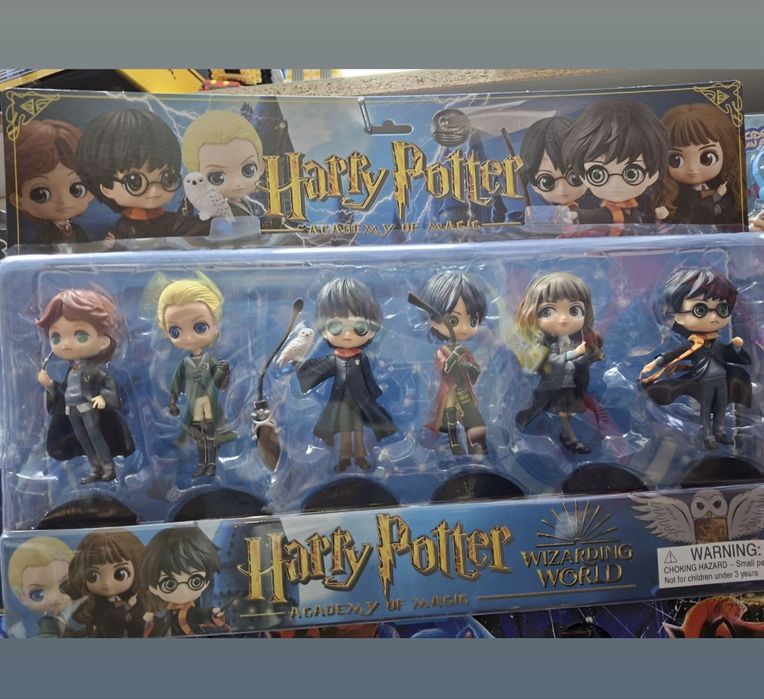 Комплект 6 броя Големи фигурки Хари Потър, Harry Potter 15см