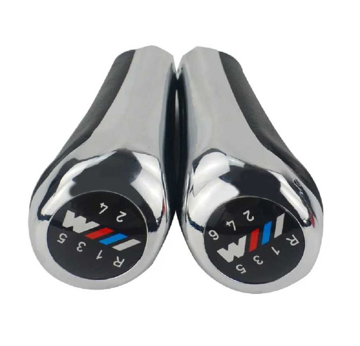 Топка за скоростен лост BMW M Power хром 5 и 6 скорости.