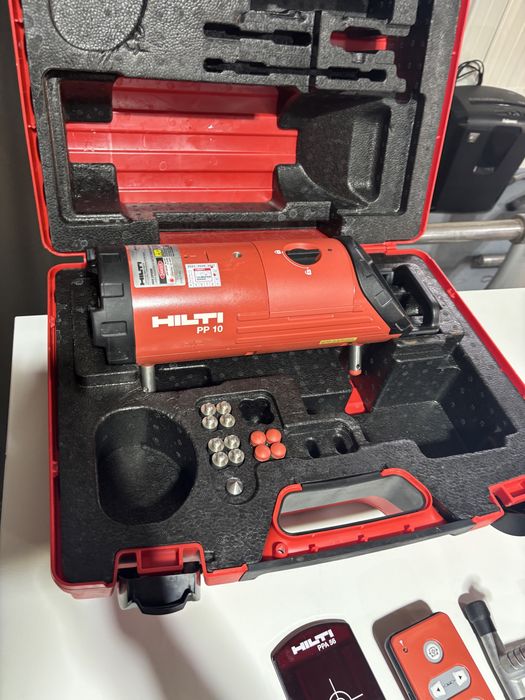 Hilti pp 10 nivela laser canalizare noua