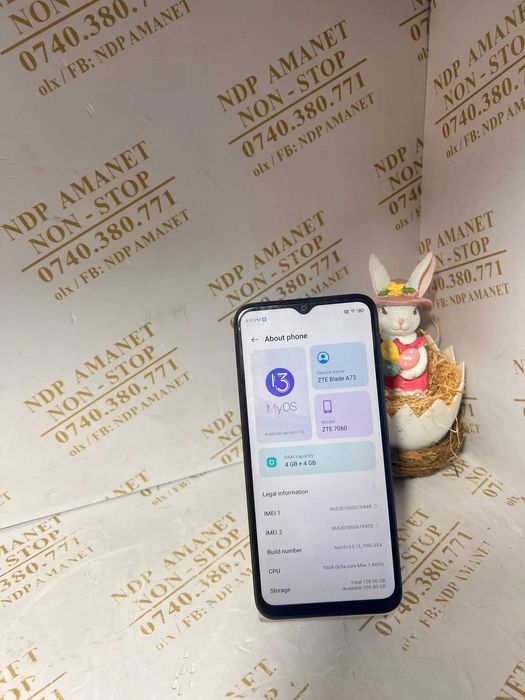 NDP Amanet Calea Mosilor 298   ZTE BLADE A73 (52891)