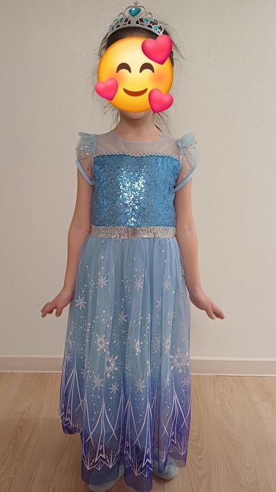 Прокат новогодний костюм "Эльза"