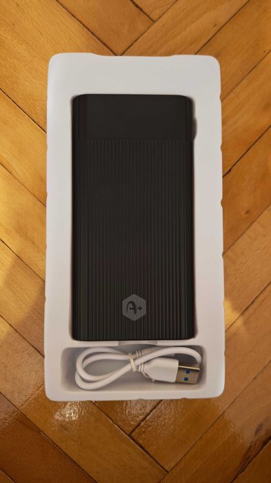 Нова външна батерия A+ с бързо зареждане 18W,20000 mAh,Quick Charge3.0
