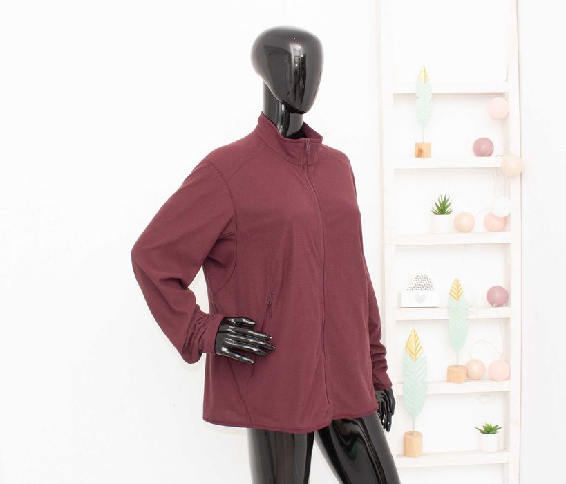 Arc'teryx Delta LTдамско поларено яке polartec цял цип вишнаво XL