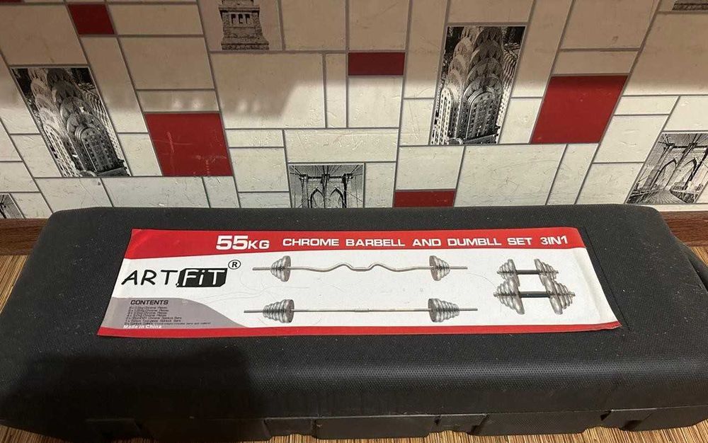 Набор штанги и гантелей