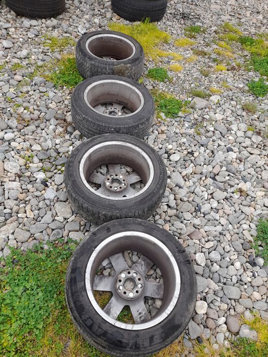 Vând jante 225 55 r17 audi a6 c7 4g0 cu cauciucuri