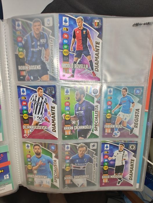 Colecție Panini Adrenalyn XL Calciatori 2021-22 – Album + 274 Carduri
