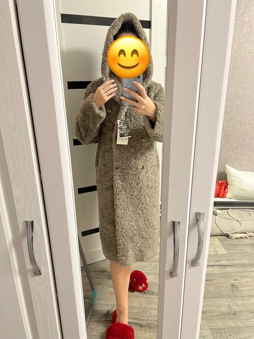 Шуба женская. тедди