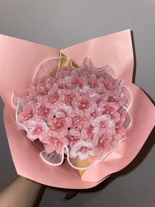 Нежный мини-букет ручной работы