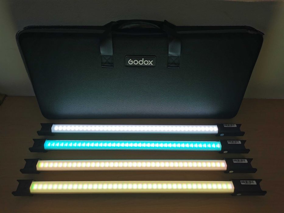 Godox TL60-K4 професионален комплект от 4 бр. RGBWW LED пури