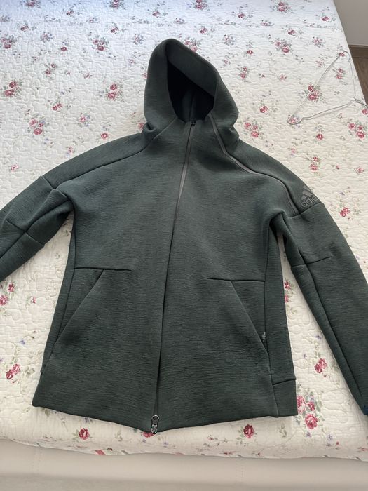 Hanorac barbat, Adidas, marime L, cu gluga