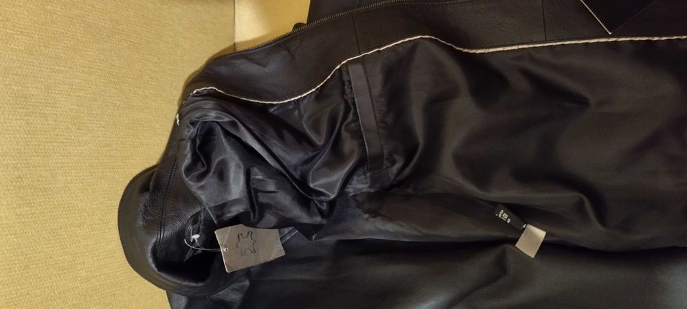 Яке от естествена кожа ZERO