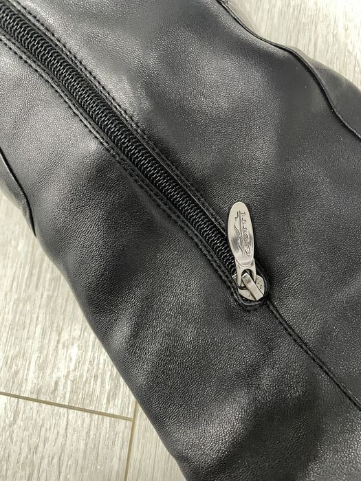 Кожаные сапоги баскони