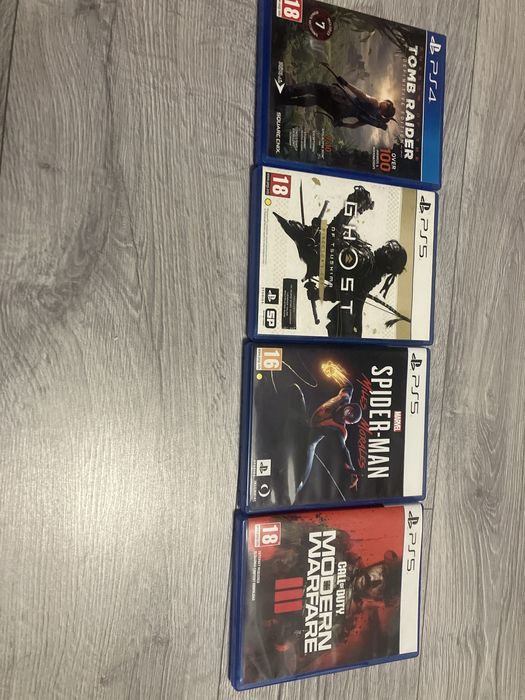 Playstation 5 PS5 Disk 1TB 4 jocuri