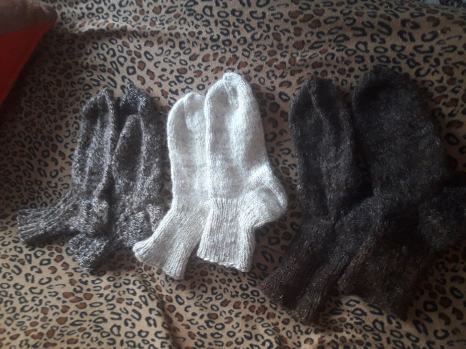 Носочки 100% натуральные шерстяные