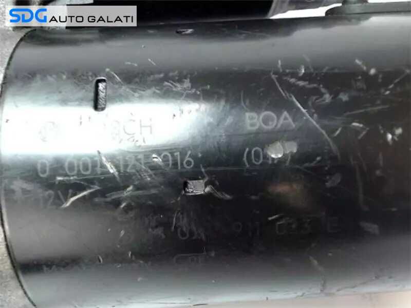 Electromotor cu 10 Dinti Seat Ibiza 1.6 BAH 2002 - 2010 Cod 02T911023E 0001121016 [B3609]