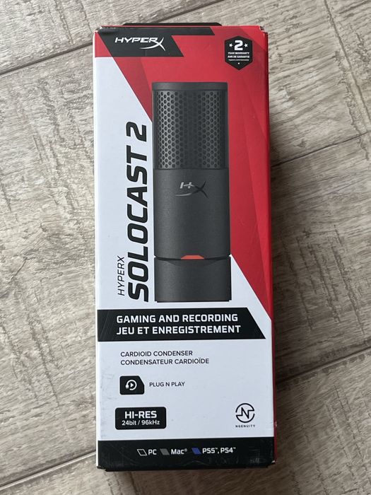 microfon gaimng hyperX solocast 2