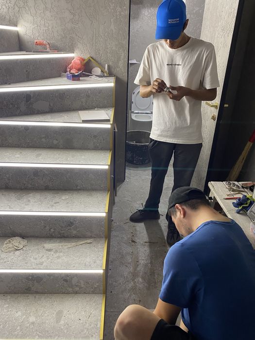 Стеклянные перила