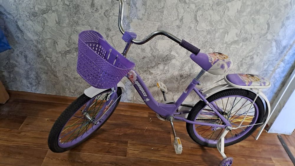 Велосипед принцесса детский для девочек!