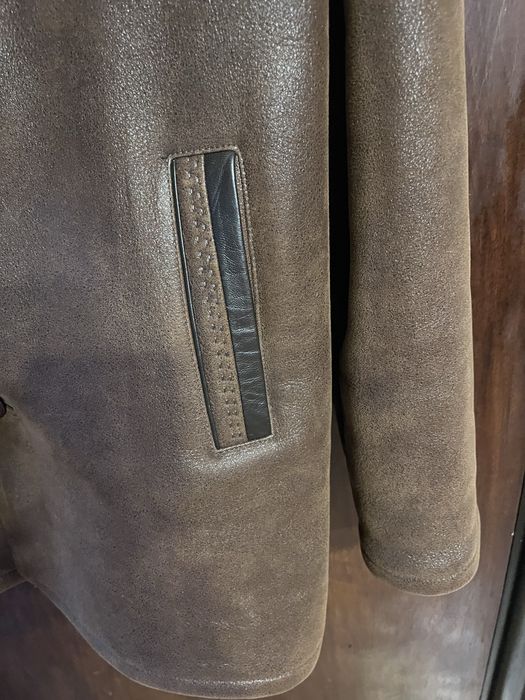 Vand palton de blana barbatesc fabricat in Italia