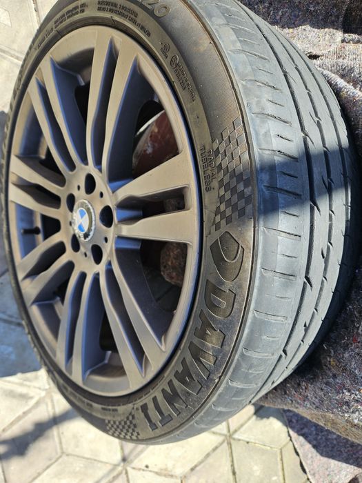 Roti de bmw x5 5x120 20 cu cauciucuri bune
