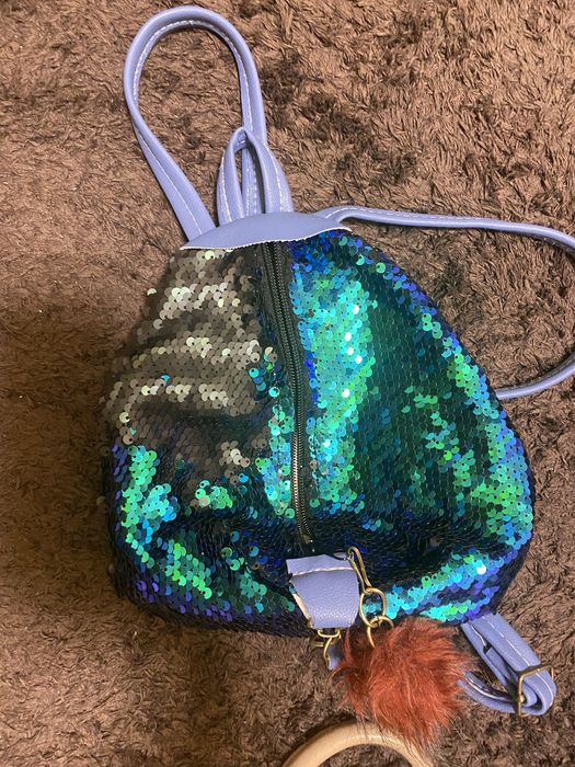 Geanta Rucsac Ghiozdan piele/ colorat dama