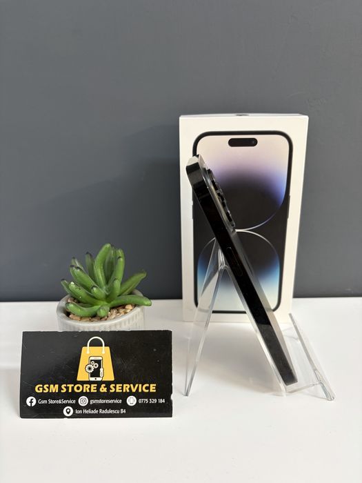 Iphone 14 Pro 128Gb Space Black 2 Ani Garantie Gsm Store&Service