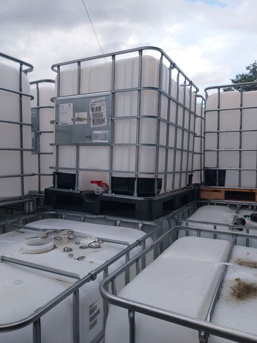 Ibc = Bazin = Cub 1000 litri/ pt Fose,BOASCĂ, Cereale ÷ 250/400 bucata